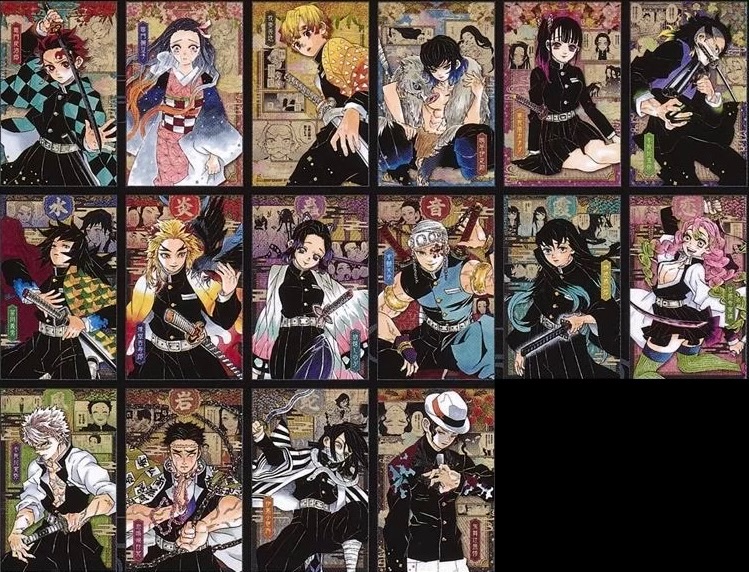 鬼滅之刃原畫明信片（可單售/部份可綁）