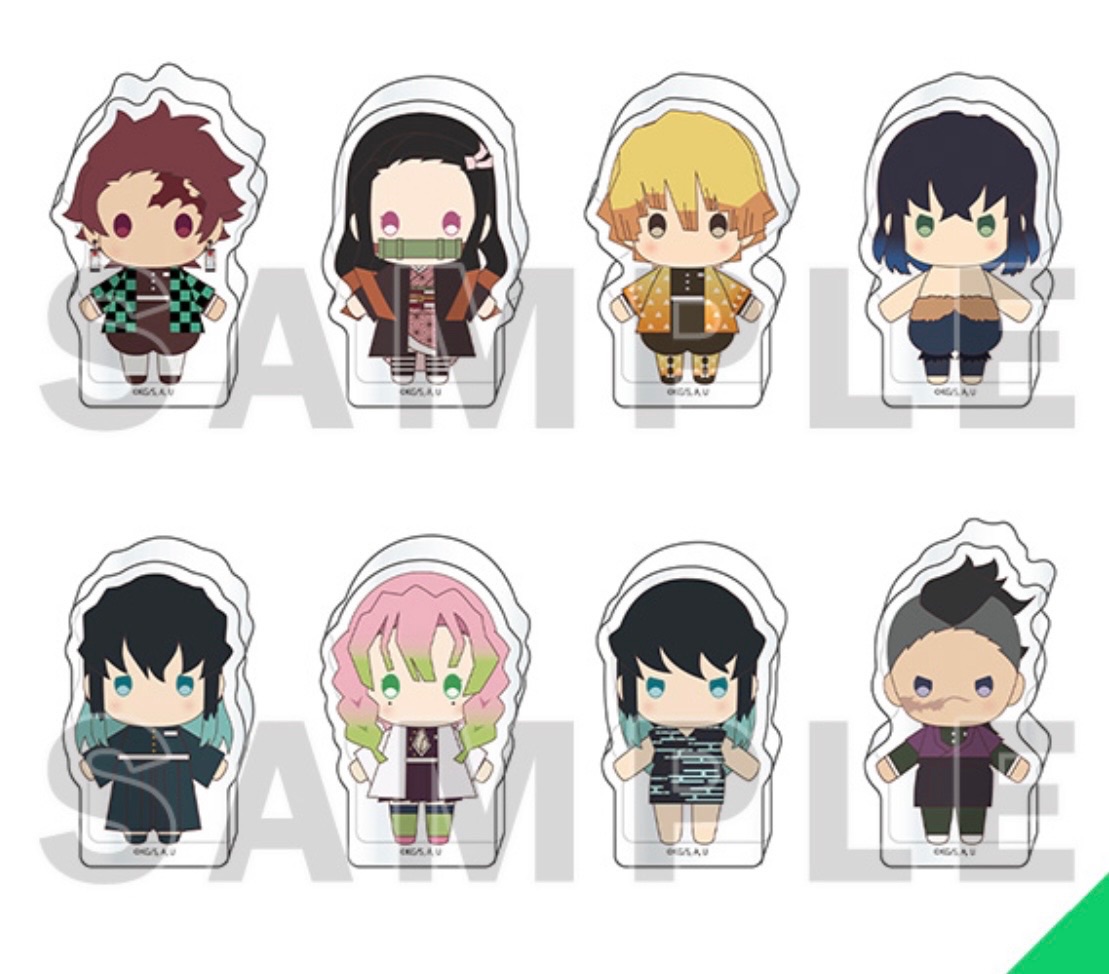 鬼滅飯友壓克力磚vol.1（盲抽）（可直售/被綁，抱盒請x8）