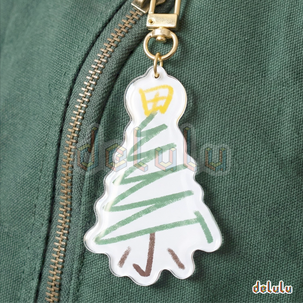 Delulu 累聖誕樹壓克力吊飾 吊飾