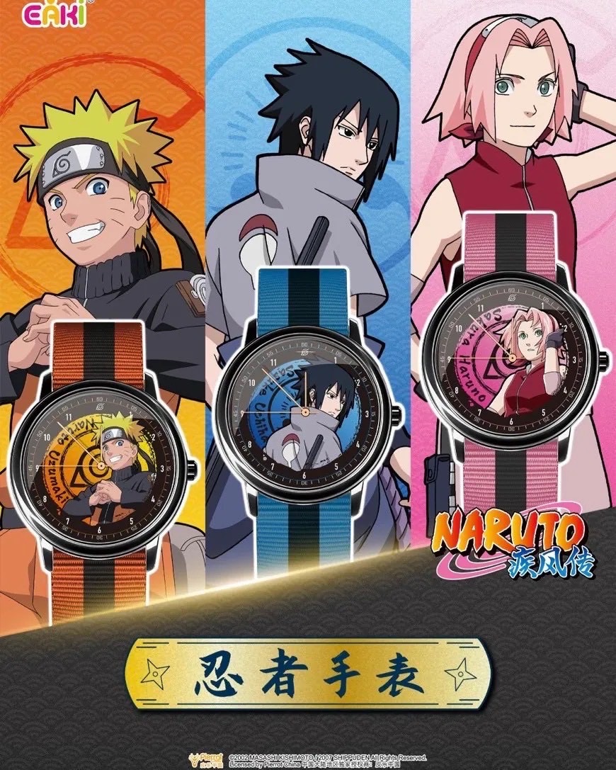 《忍者村預購》火影忍者 疾風傳 忍者手錶盲盒