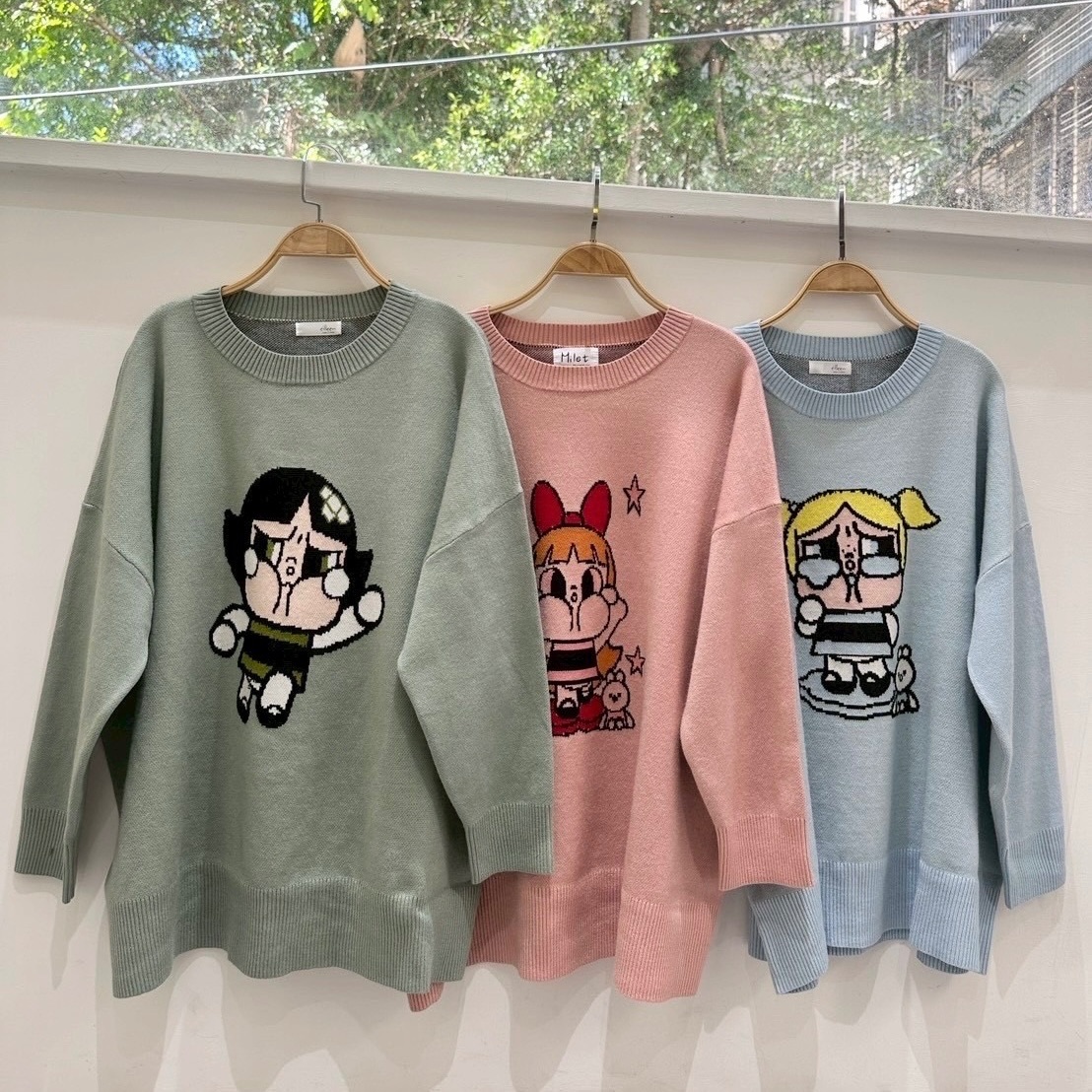 可愛爆擊｜飛天小女警針織毛衣