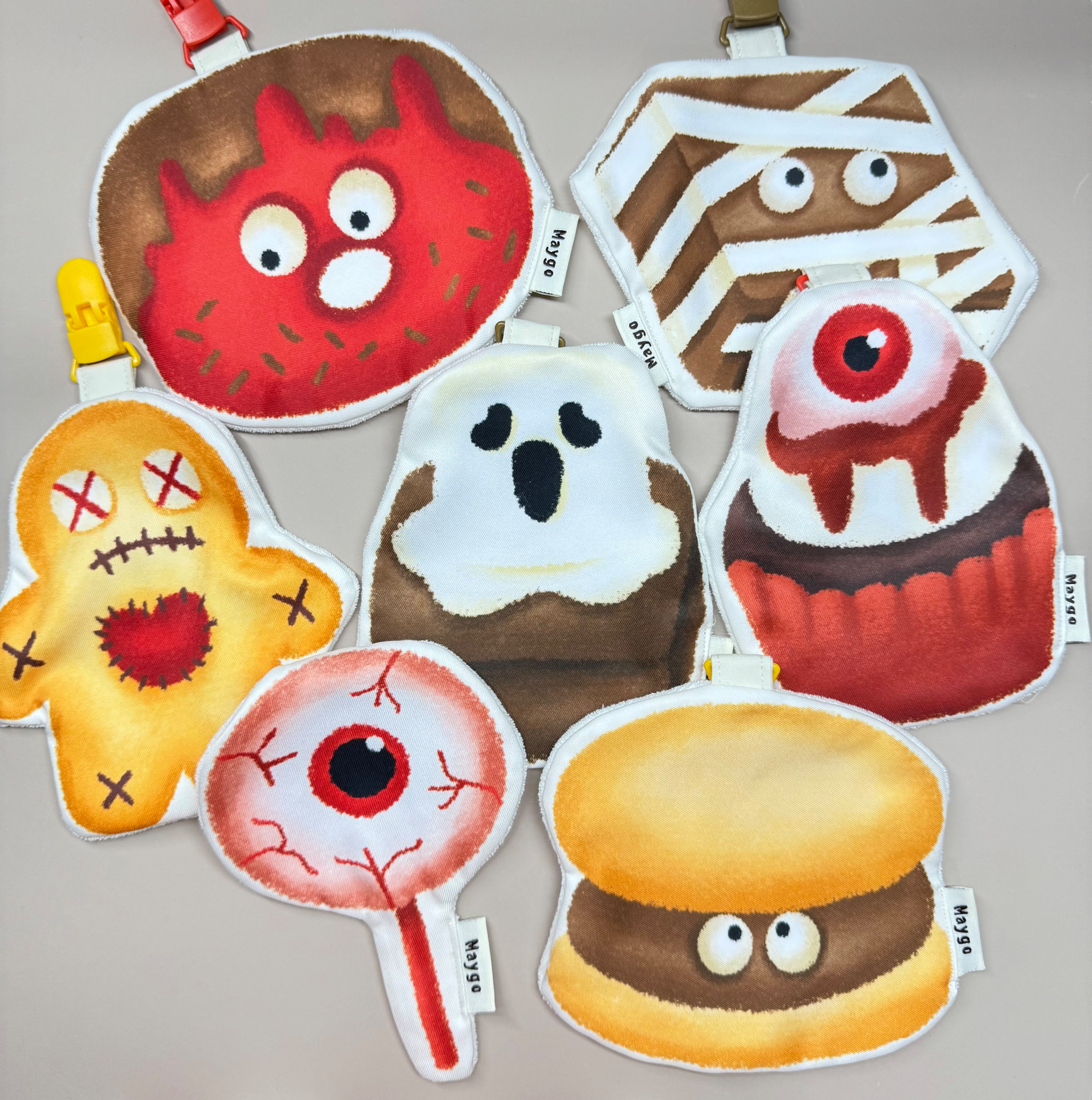 Maygo.bib。萬聖節手帕巾