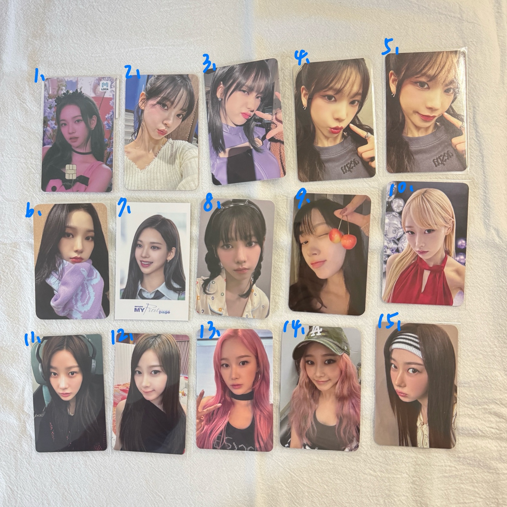 多帶區（1個編號為一個品項）