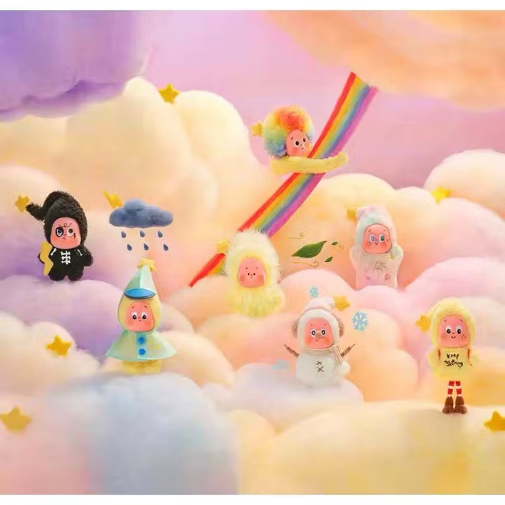 💫 POPMART 泡泡瑪特 星星人好夢氣象局 毛絨掛件盲盒｜星星人3代