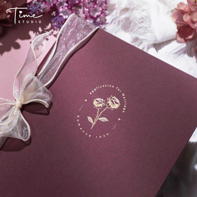 【24h快速出貨】永生花．燙金結婚書約｜戶政可用 結婚證書 書約 結婚證書 證書夾 婚約 書約夾 結婚必備 異性同性