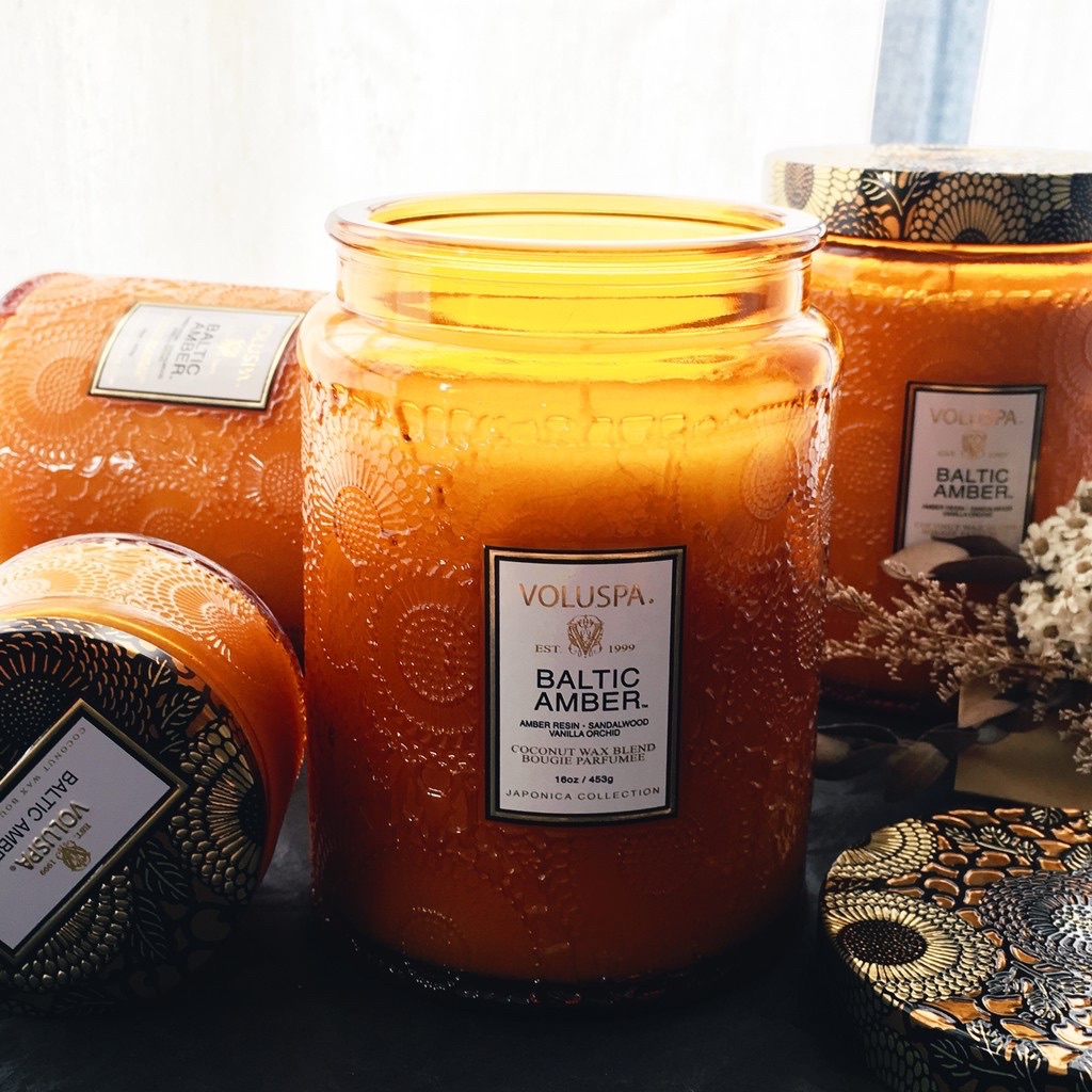 Voluspa 香氛蠟燭 | 琥珀 Baltic Amber