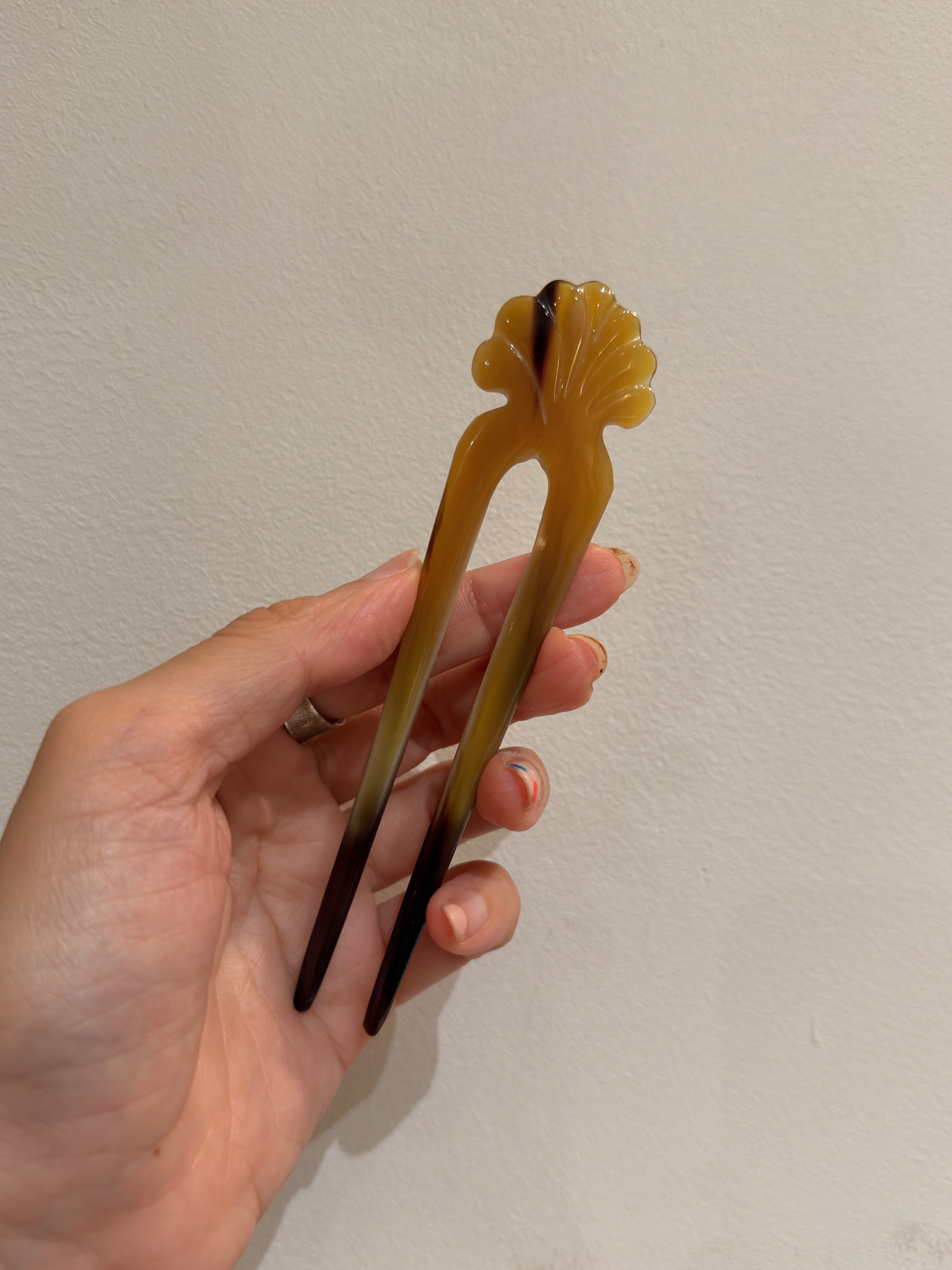 水牛角髮簪