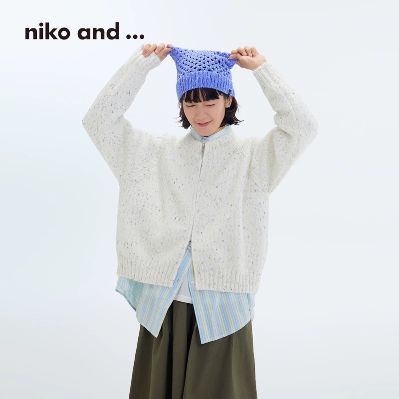 niko and ...秋季新款毛衣外套