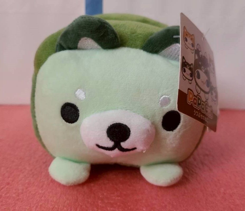 吐司貓－抹茶綠色