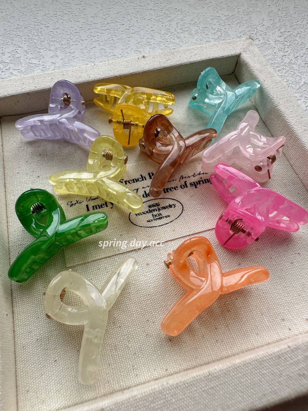 現貨｜果凍可愛小抓夾（10入）