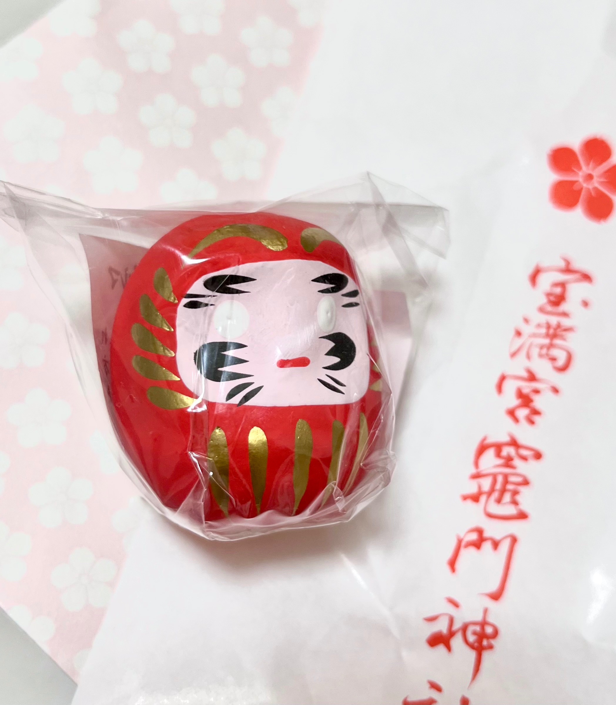 [日本幸運小物] 實現願望的不倒翁Ⅰ太宰府竈門神社