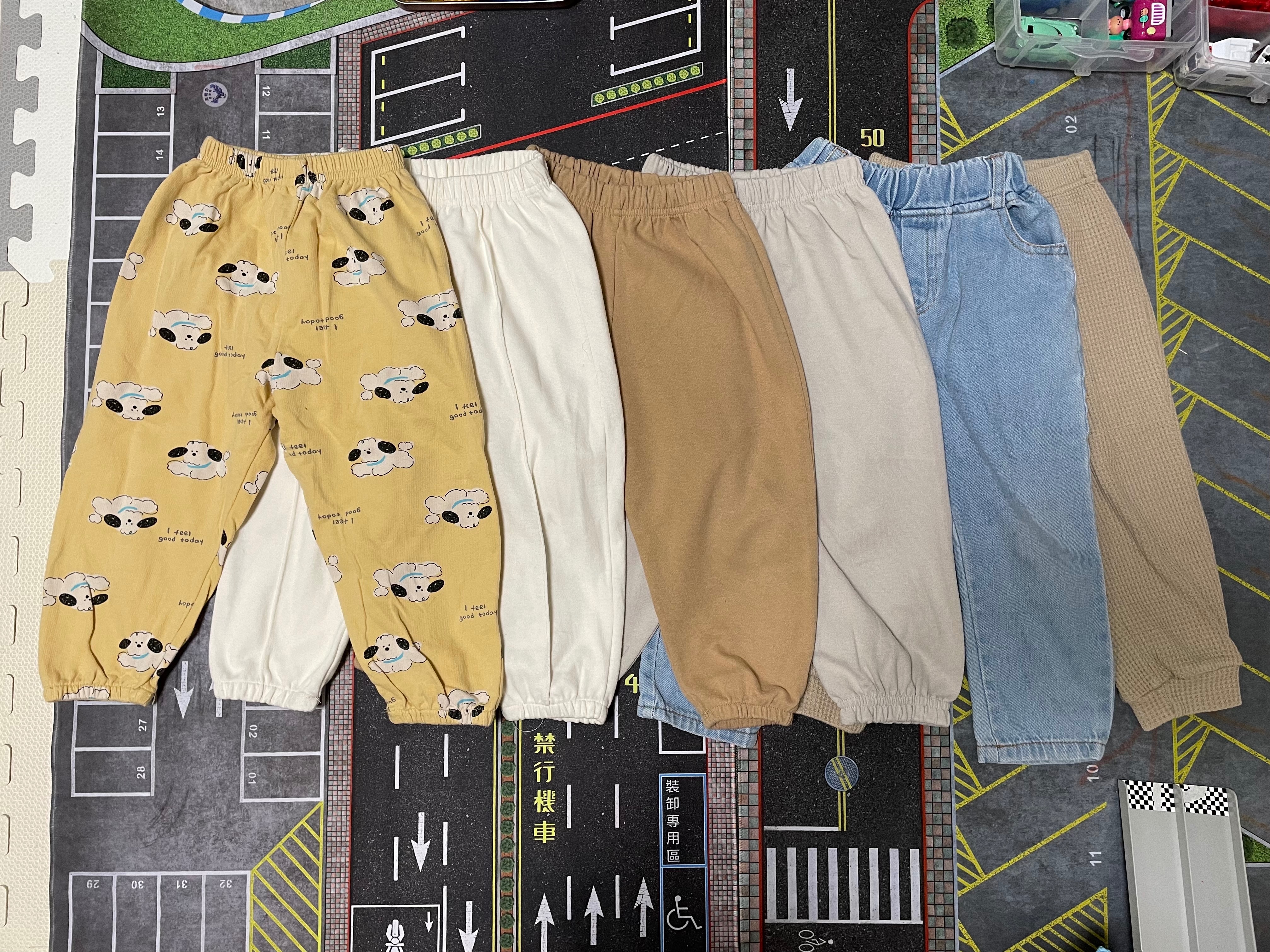 粗穿長褲（100cm） 6件隨意賣請看商品描述細節