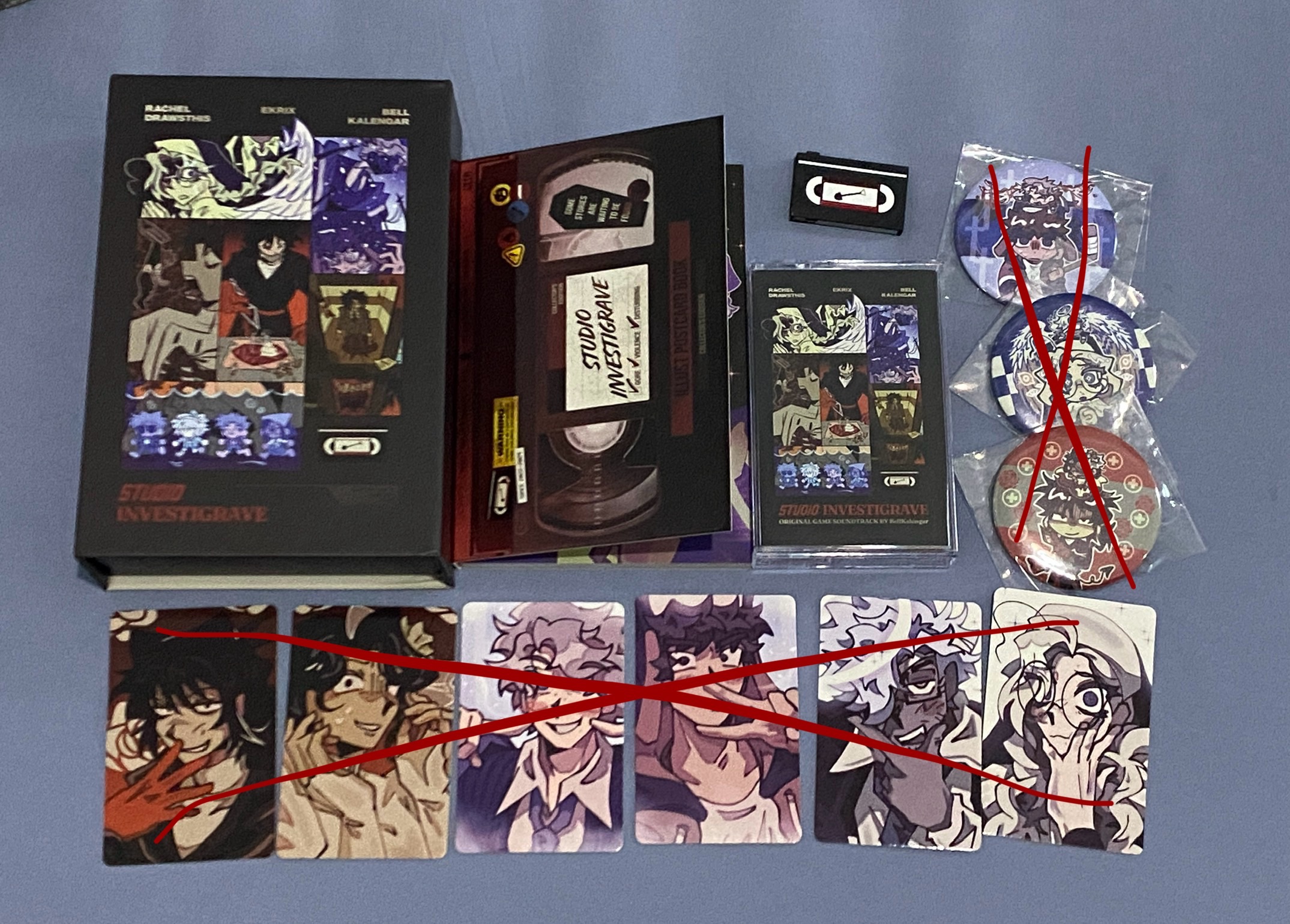 三週年遊戲套組（遊戲USB+卡帶+明信片本）