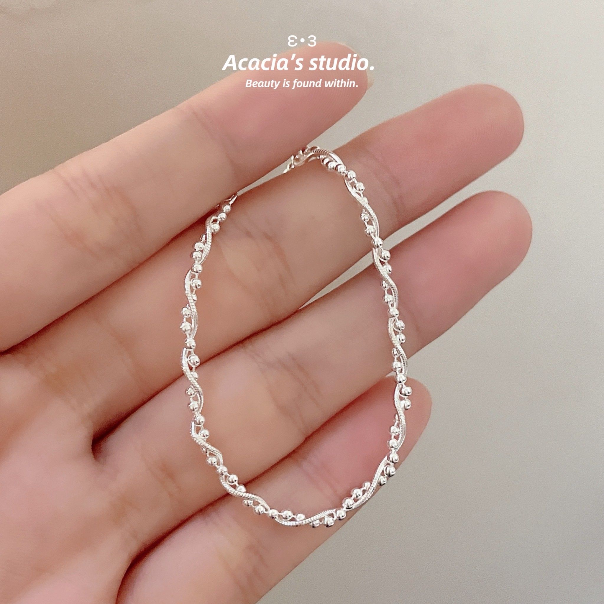 S925純銀｜擁抱神秘感交織 麻花纏繞重工手鍊