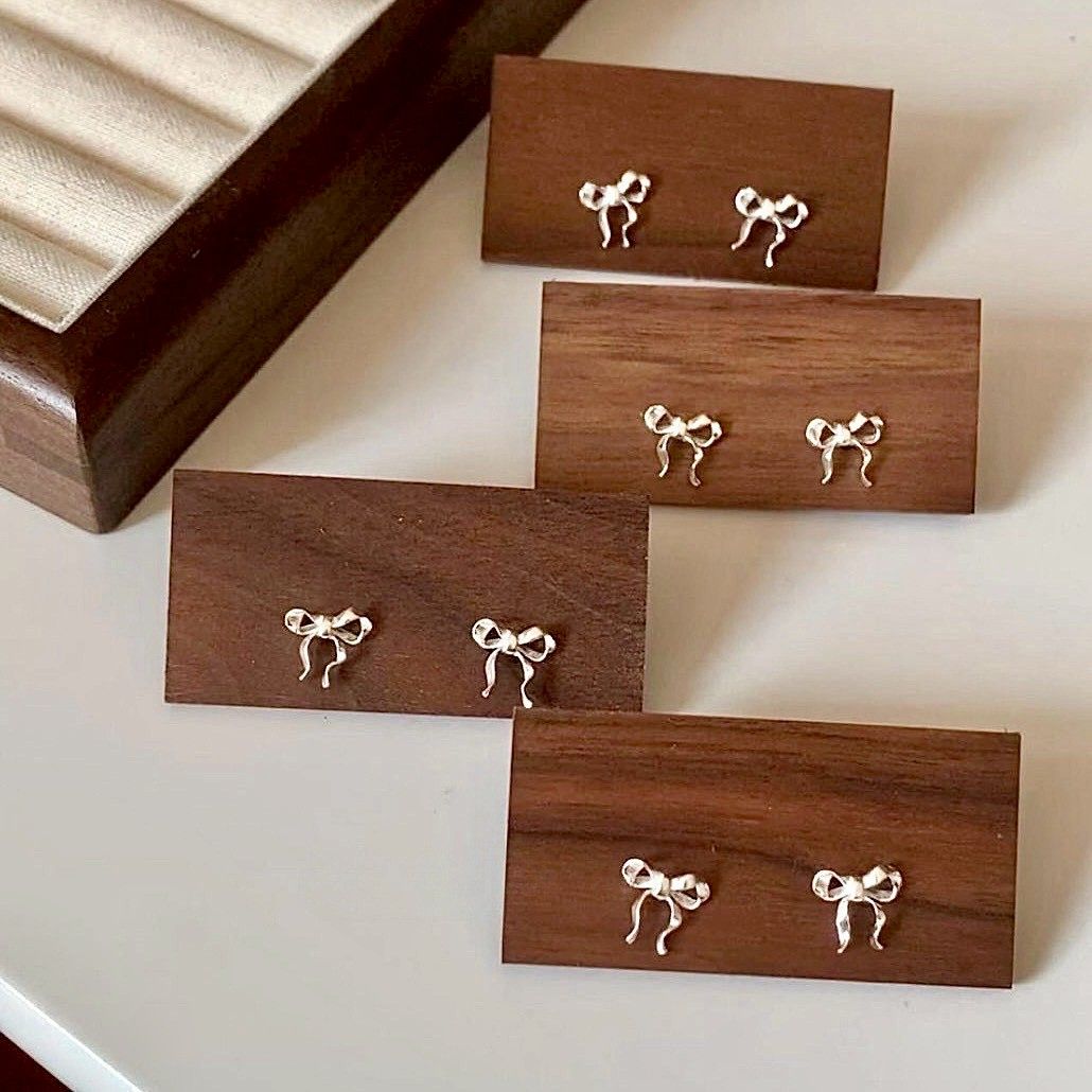 S925純銀｜仙氣爆棚絲帶𝜗𝜚女主角耳釘