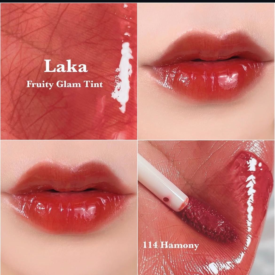 二手全新 laka mini 114 迷你唇釉 日本購入 Harmony  熱門色