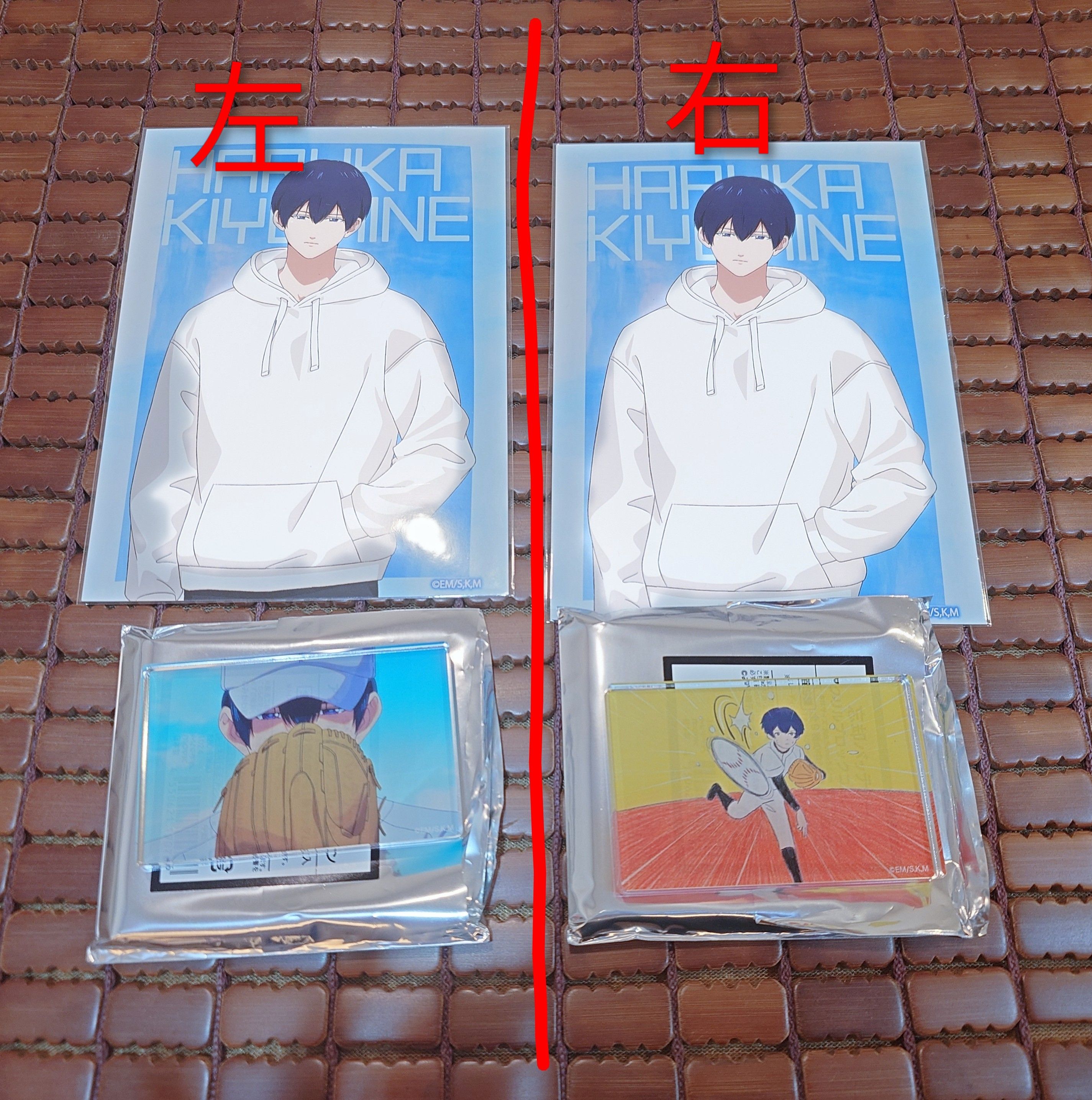 全家相卡2L判（葉流火）+MAPPA小壓克力磚