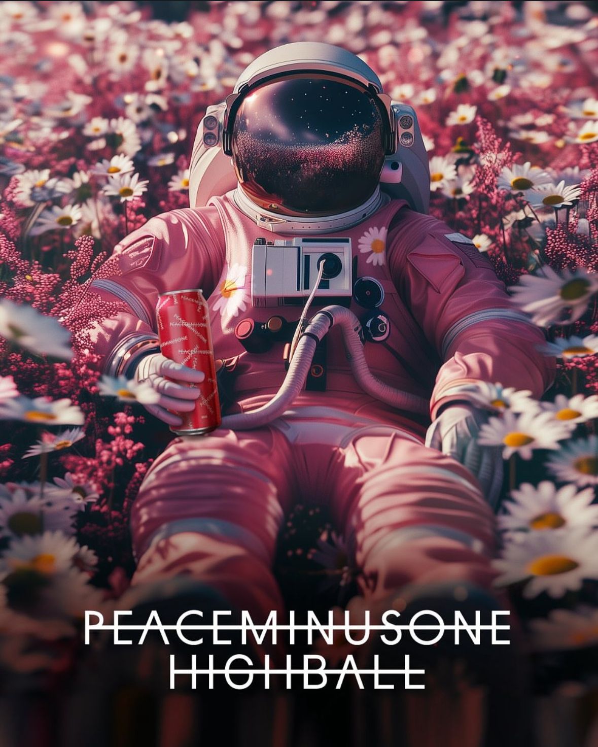 現貨PEACEMINUSONE × HIGHBALL DERE 聯名黑紅彩罐組合（下單即贈小卡）