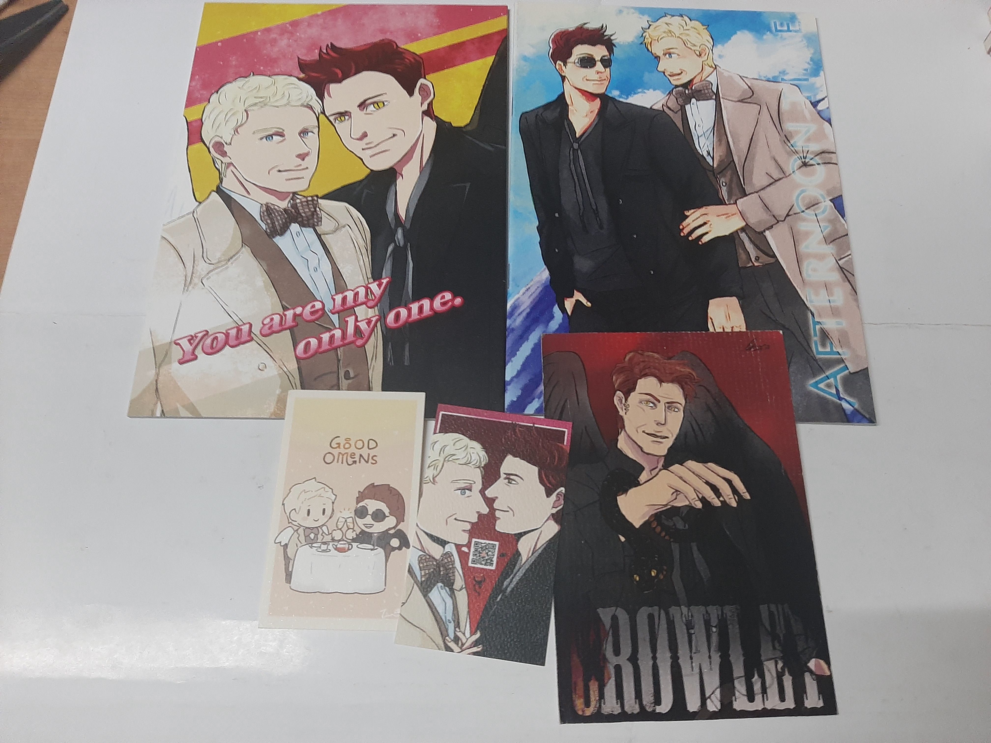 好預兆+雷神同人本打包 噗浪pear3869專屬賣場