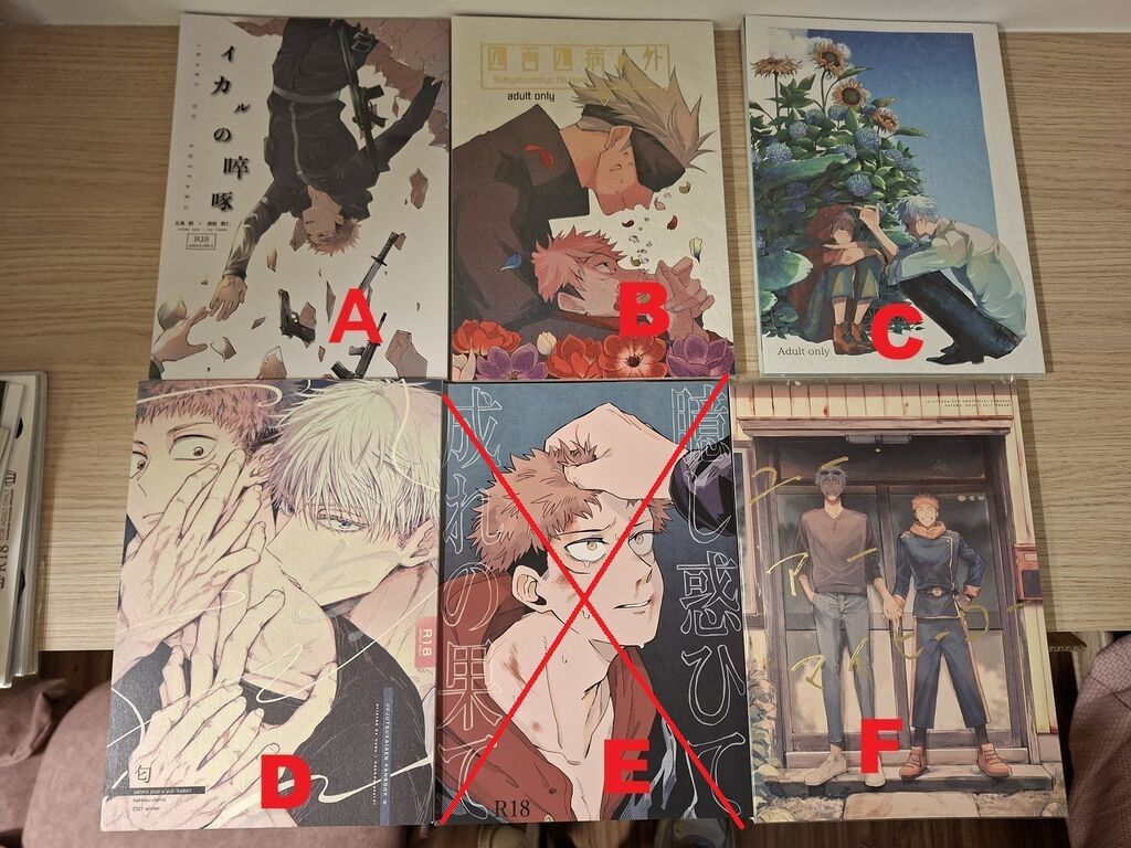 咒術迴戰 同人 五悠主 悠仁受  厚本 再錄本 一本80