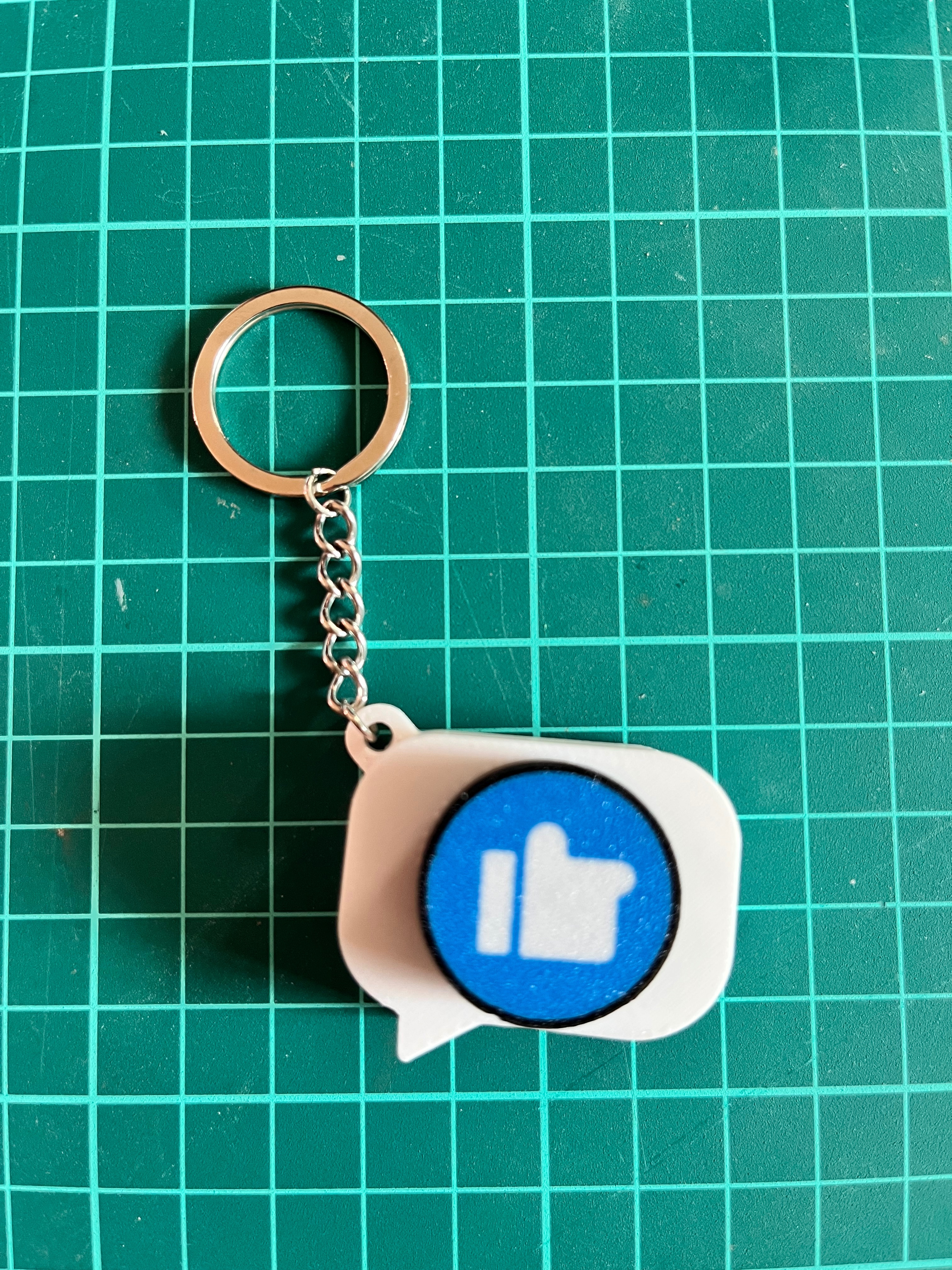 讚/倒讚按鈕吊飾款