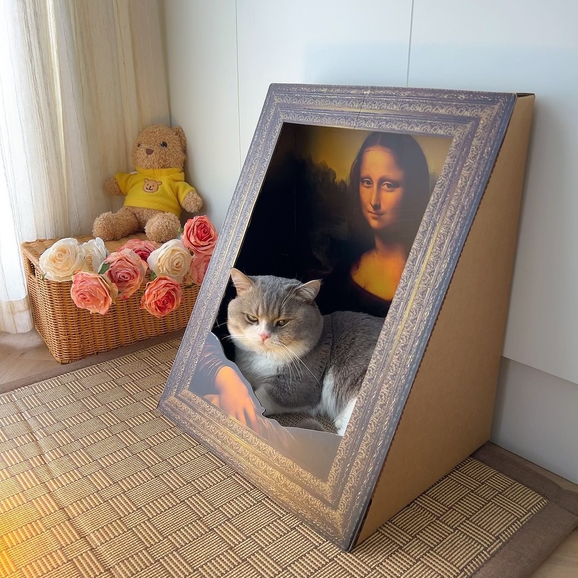 （預購） 蒙娜麗喵貓抓板