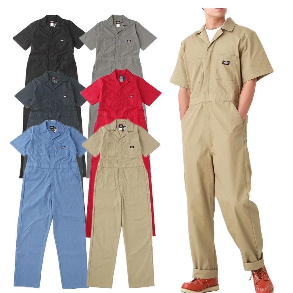 Dickies 33999 系列 美國經典工裝品牌 美版 短袖連身工作服 連身服 工作褲 長褲 美國空運