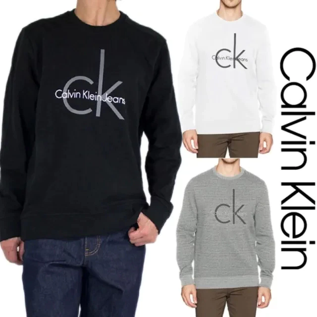 Calvin klein 圓領針織衫 圓領大學T 毛衣 重磅 鋪棉刷毛保暖 圓領衫上衣 41F5288 凱文克萊 CK