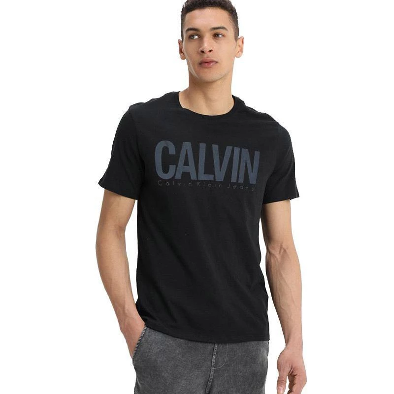 清倉拍賣 Calvin Klein  男生T恤 棉質短T 短袖上衣 2色 短T  CK 凱文克萊 41G5642