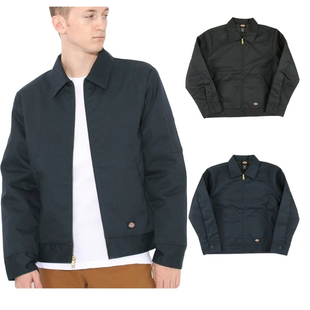 Dickies 男士夾克 保暖襯裡絎縫 艾森豪威爾拉鍊襯墊外套 鋪棉外套 重磅 防潑水 秋冬保暖禦寒 TJ15 美國進口