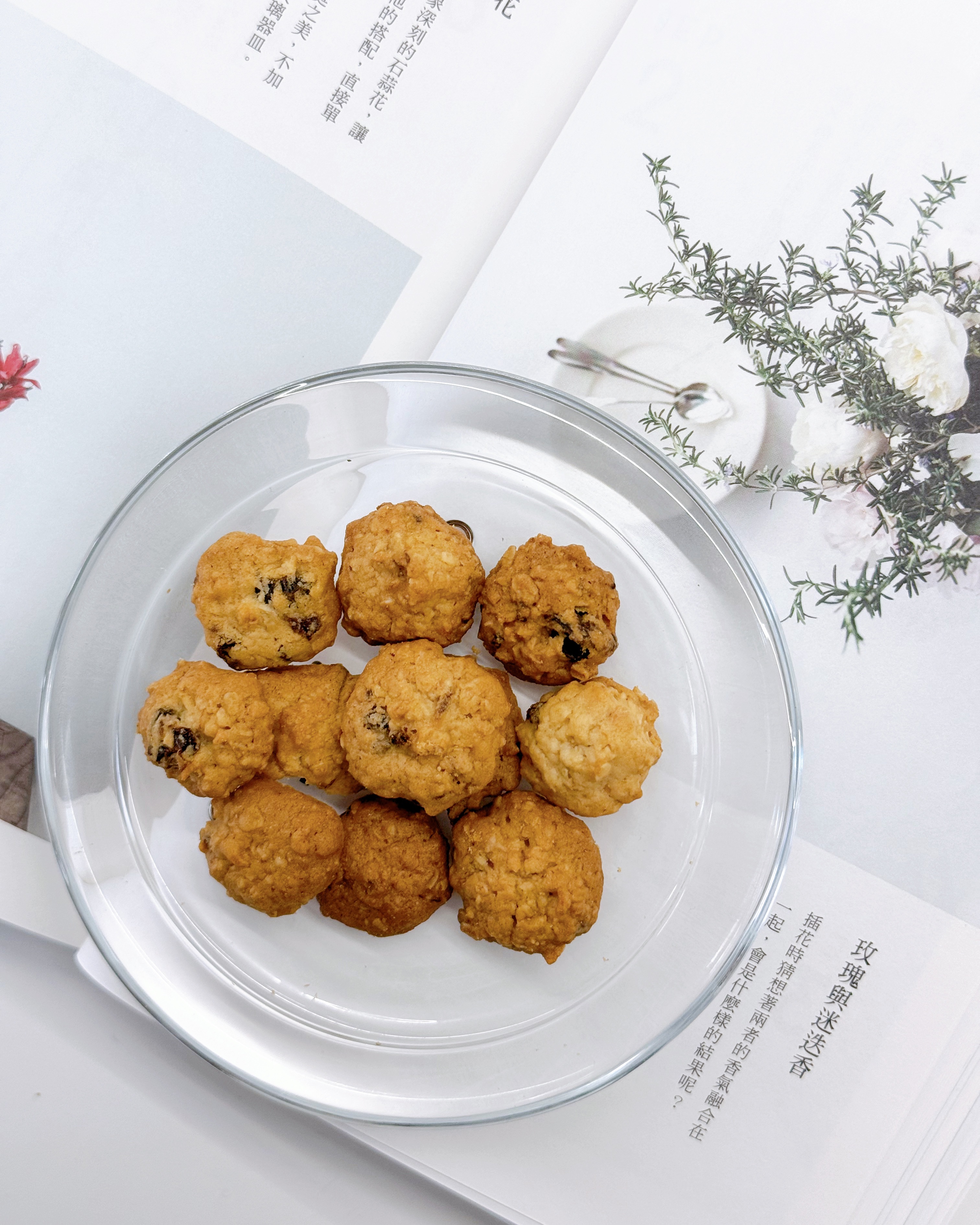 檸檬燕麥葡萄乾餅乾罐