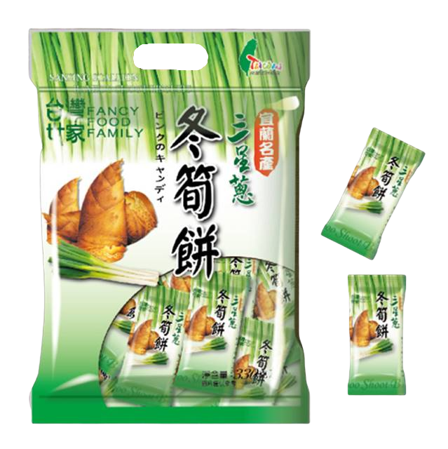 台灣世家-三星蔥冬筍餅300g/包