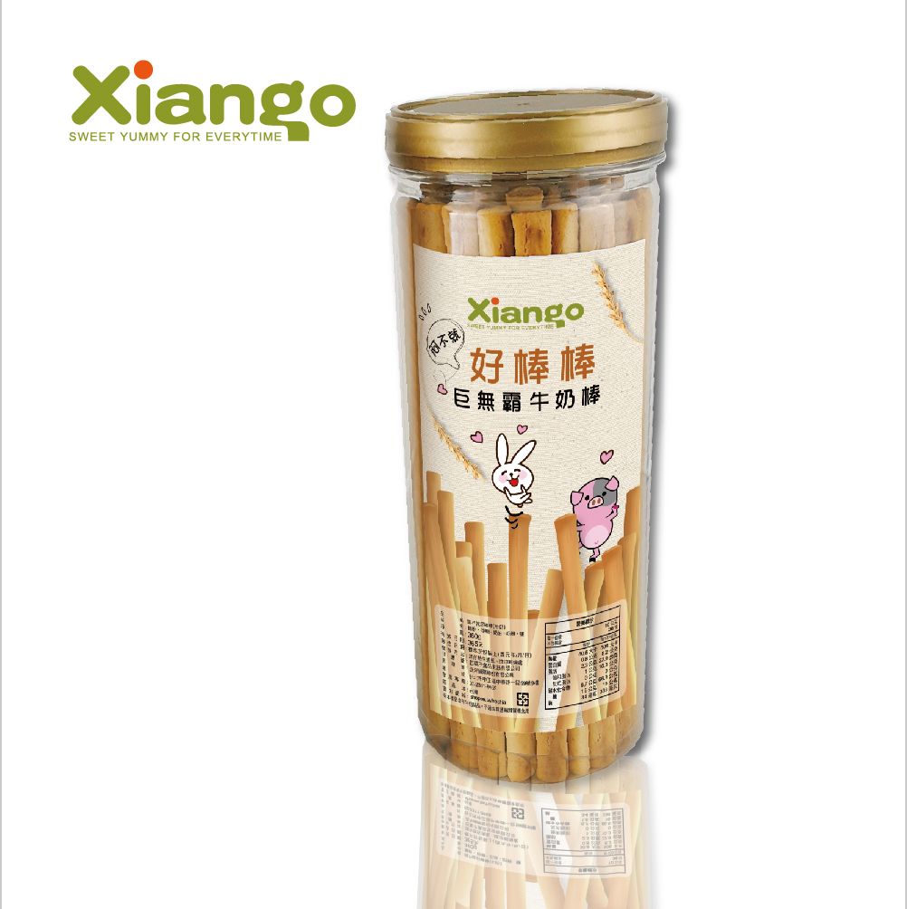 匠菓子-巨無霸牛奶棒（原味）360g/罐