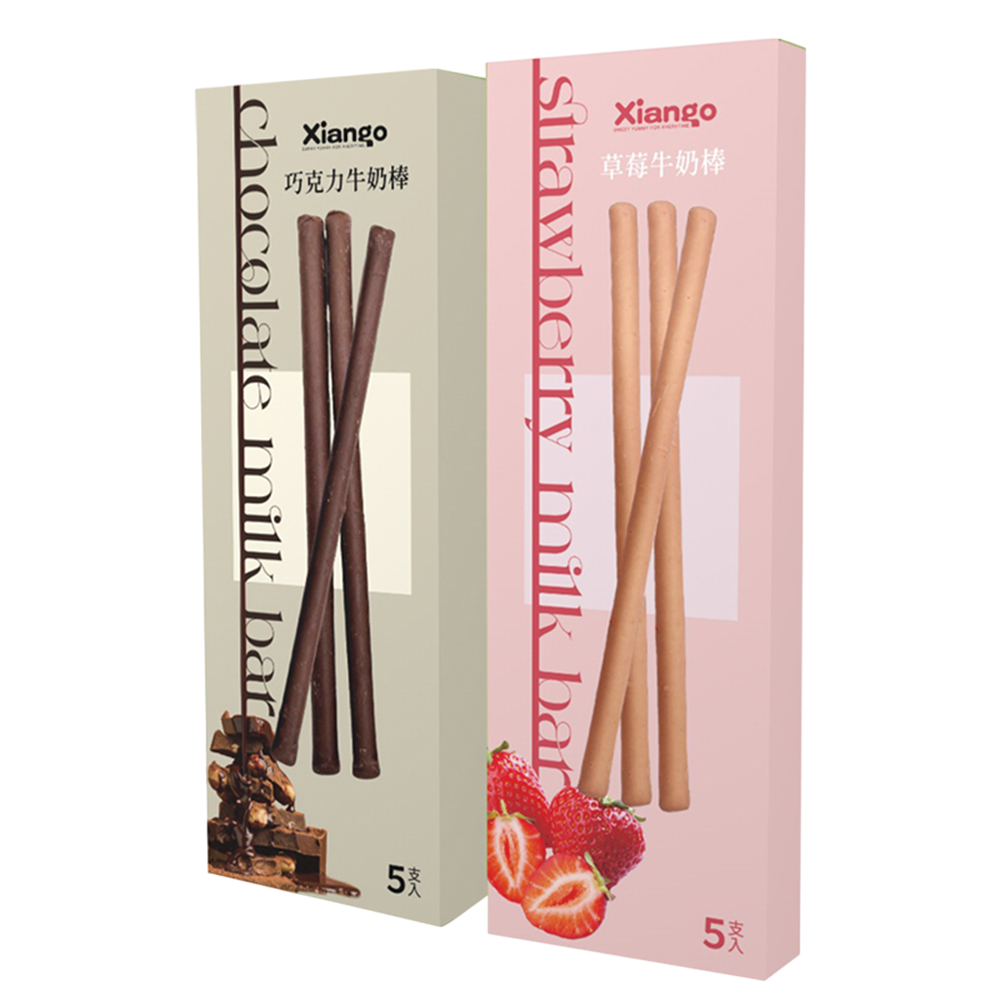 11月促銷-匠菓子-巨無霸風味棒*2盒（可可風味，草莓風味各1）