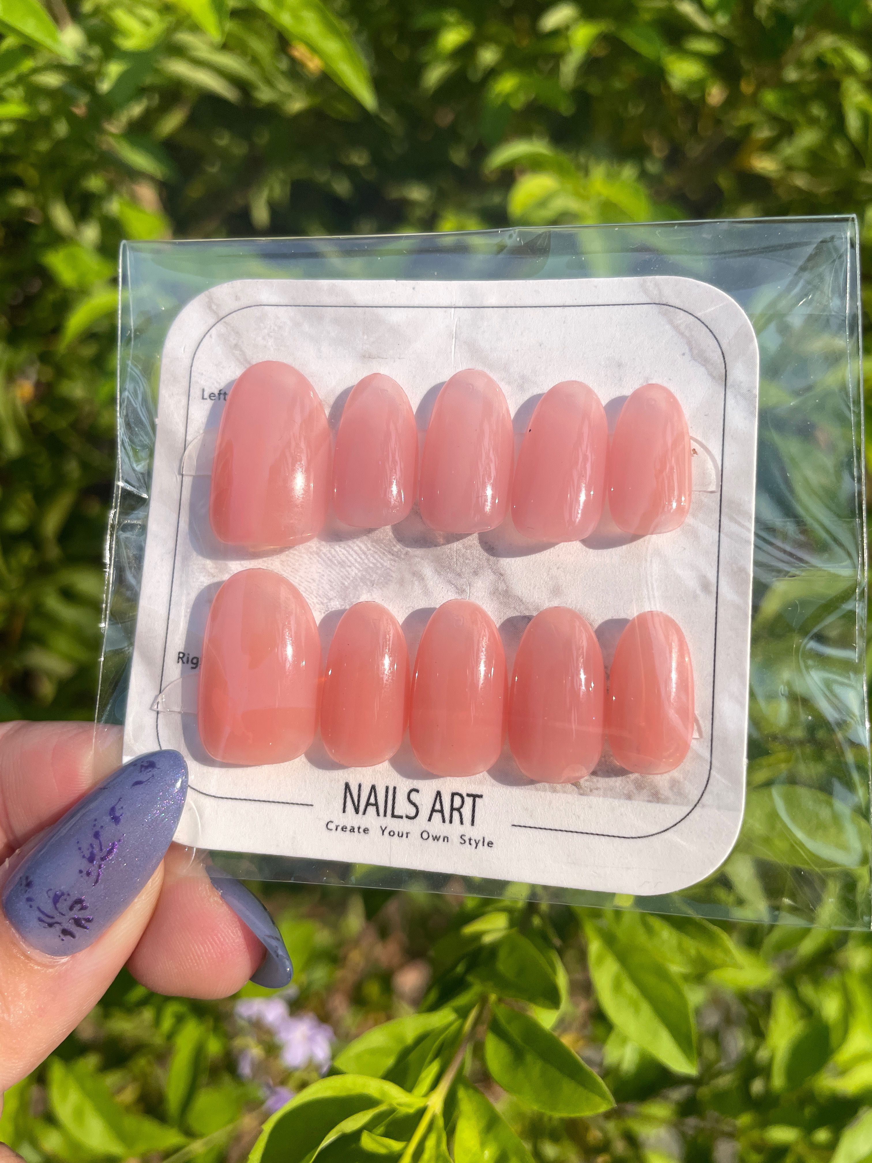 【素雅】裸色單色 單色穿戴甲