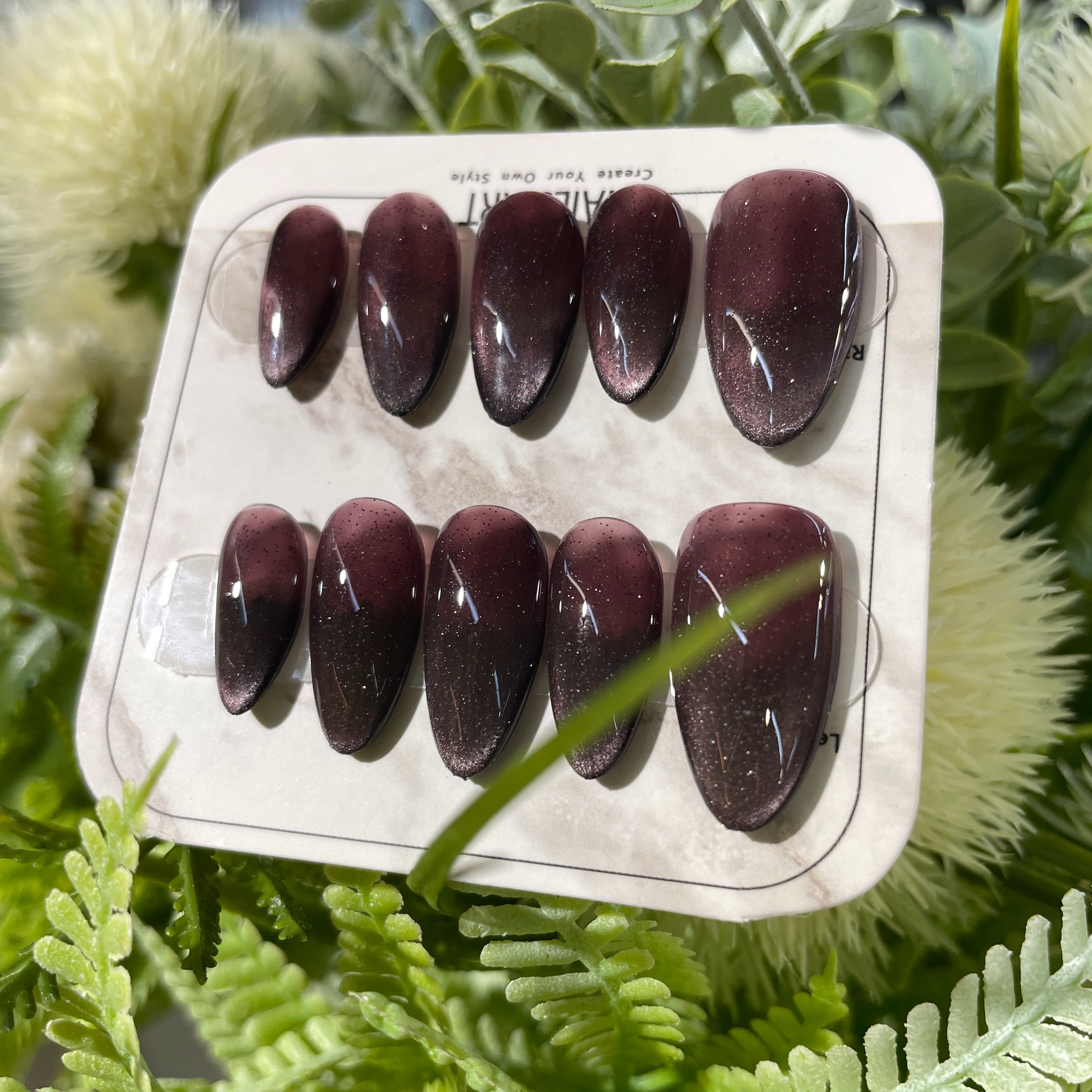 【琥珀暮光】 單色貓眼穿戴甲