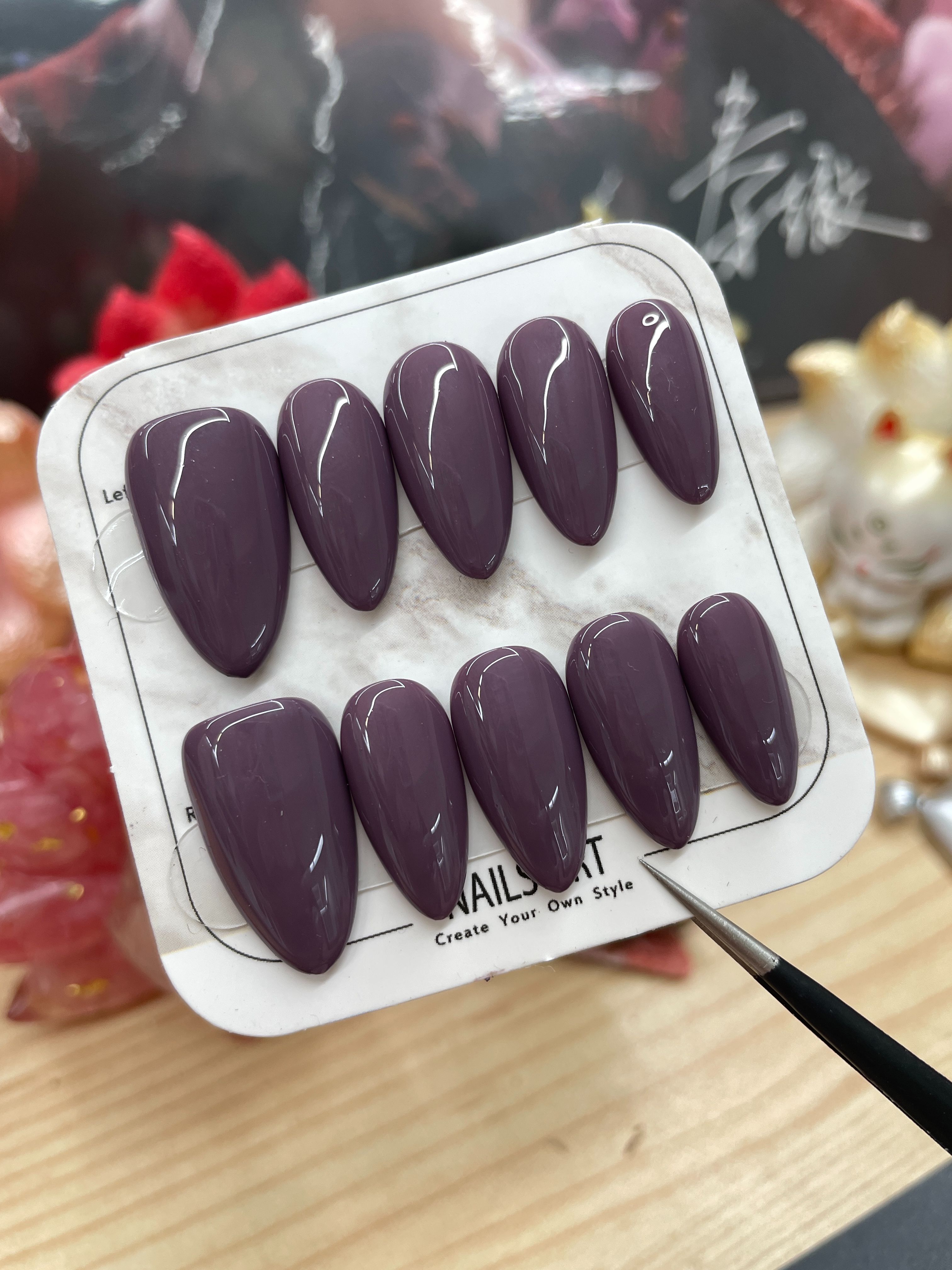 【幽蘭時光】單色穿戴甲