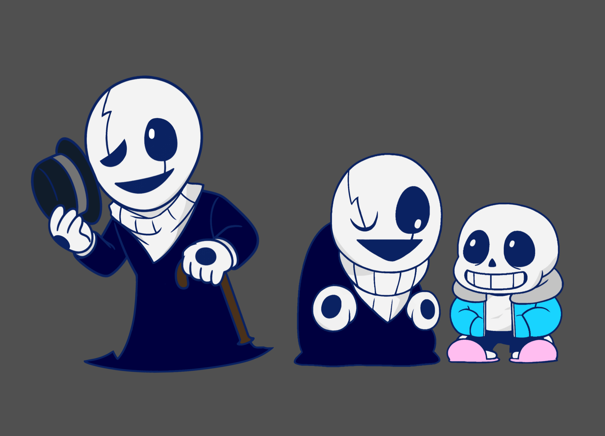 【Undertale】同人週邊 Gaster/Sanster壓克力磚