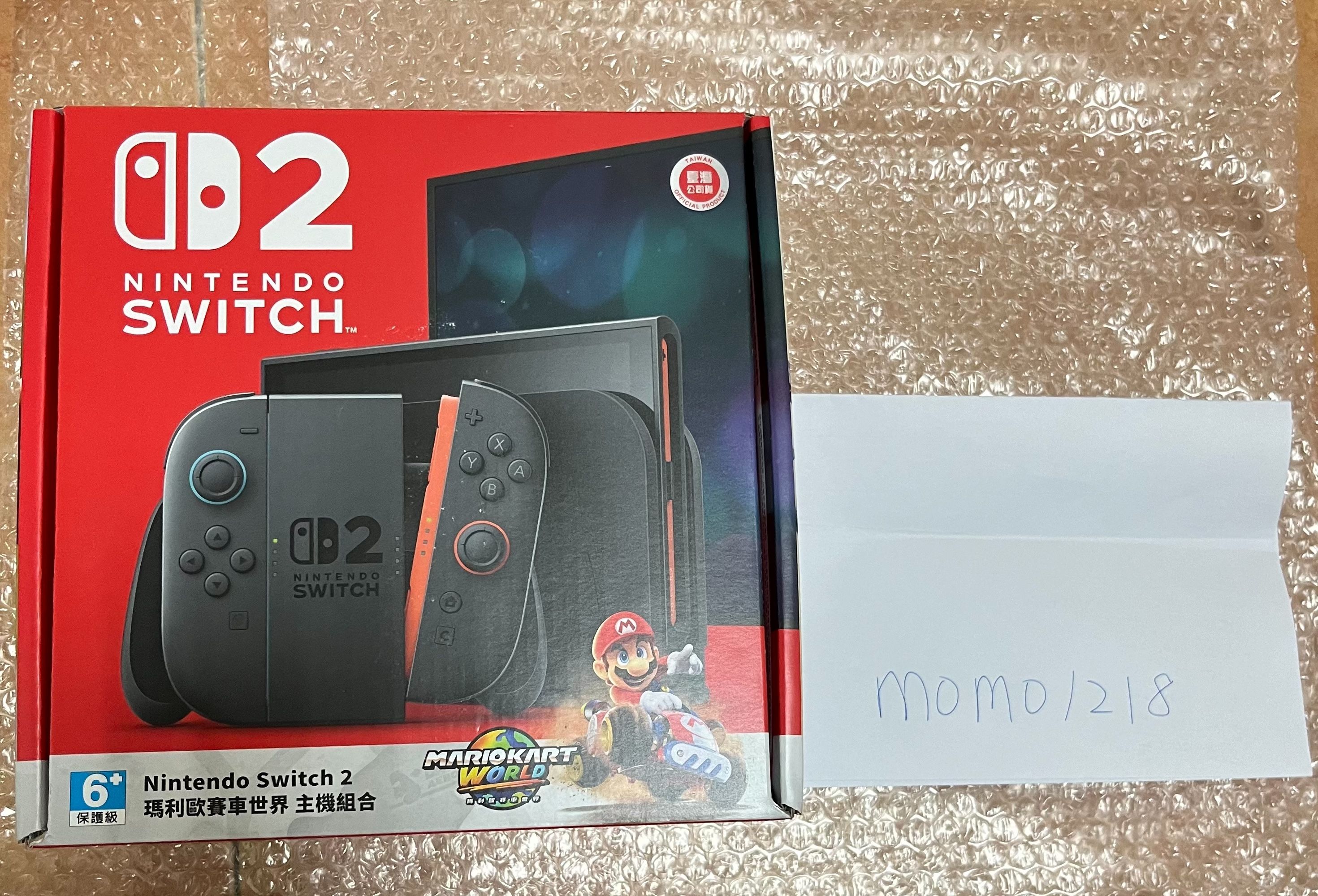 SWITCH2 瑪利歐賽車同捆組主機