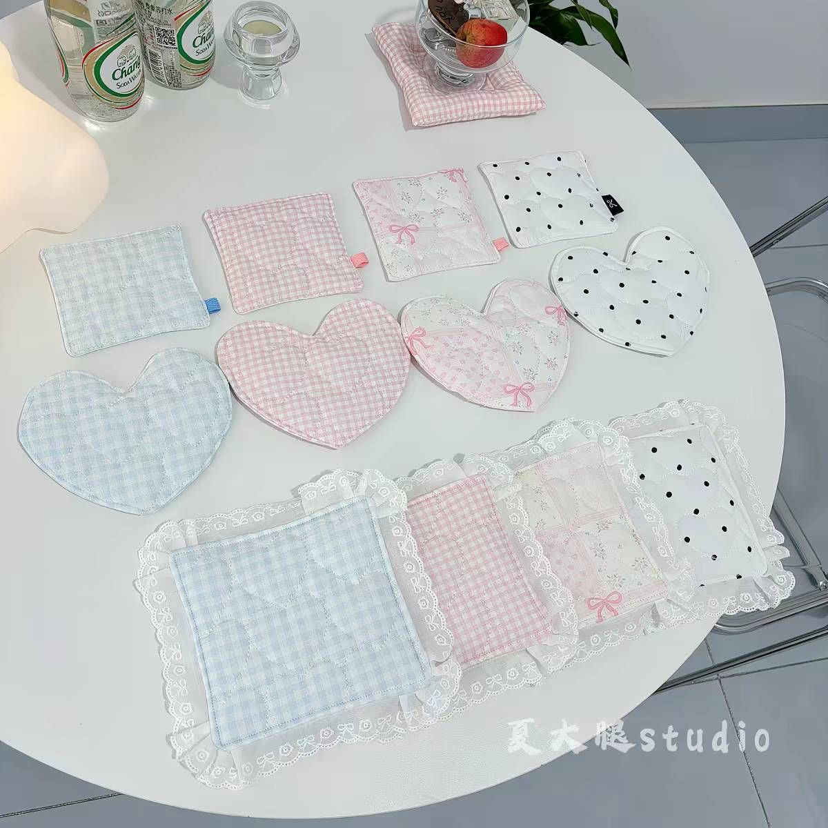 ins 可愛清新杯墊