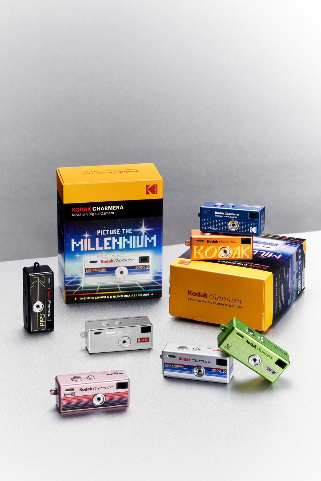 柯達 Kodak Charmera MILLENNIUM 第二代 千禧年版 迷你數位相機鑰匙圈盲盒