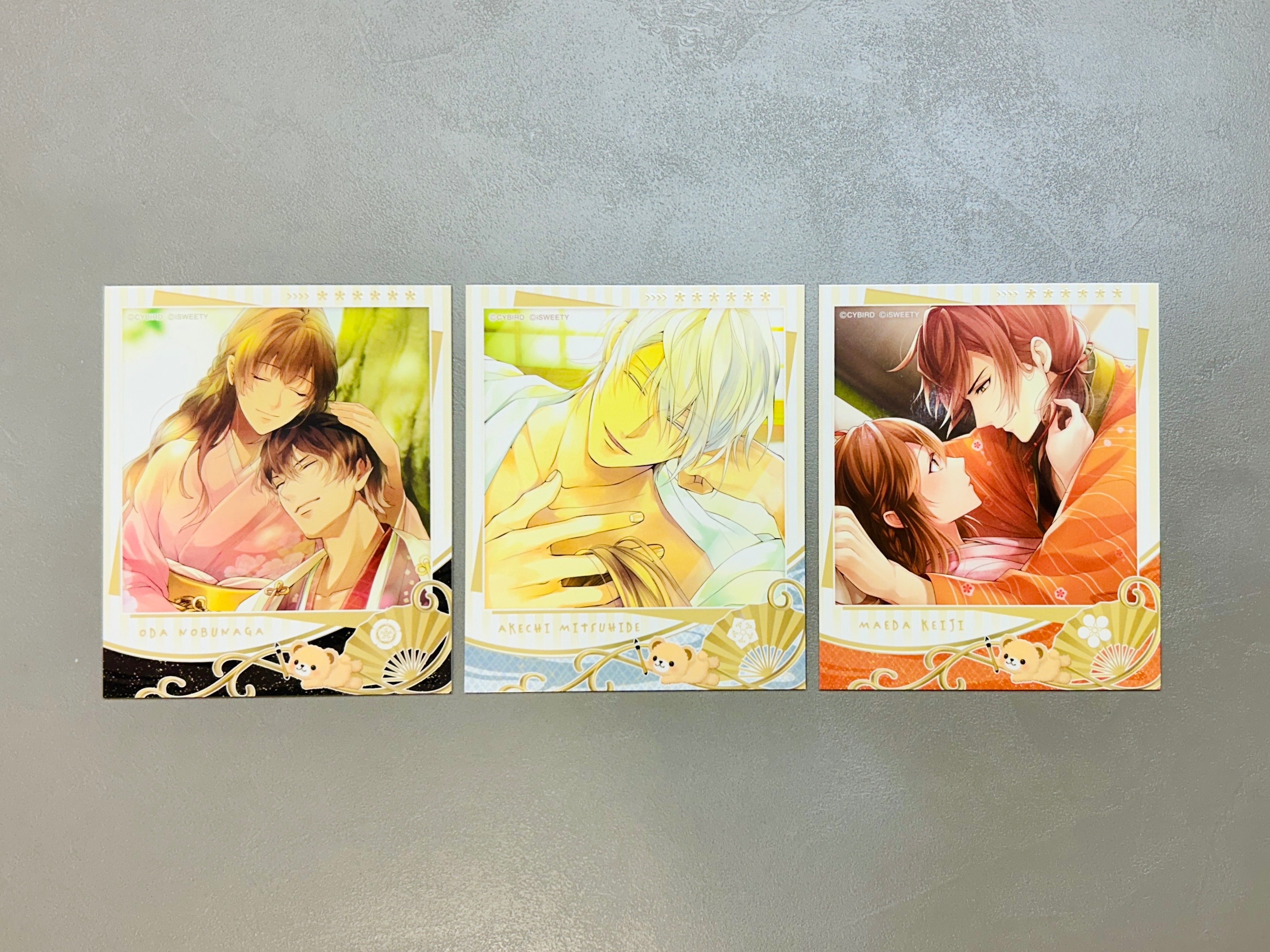 信長 光秀 慶次 厚卡拍立得