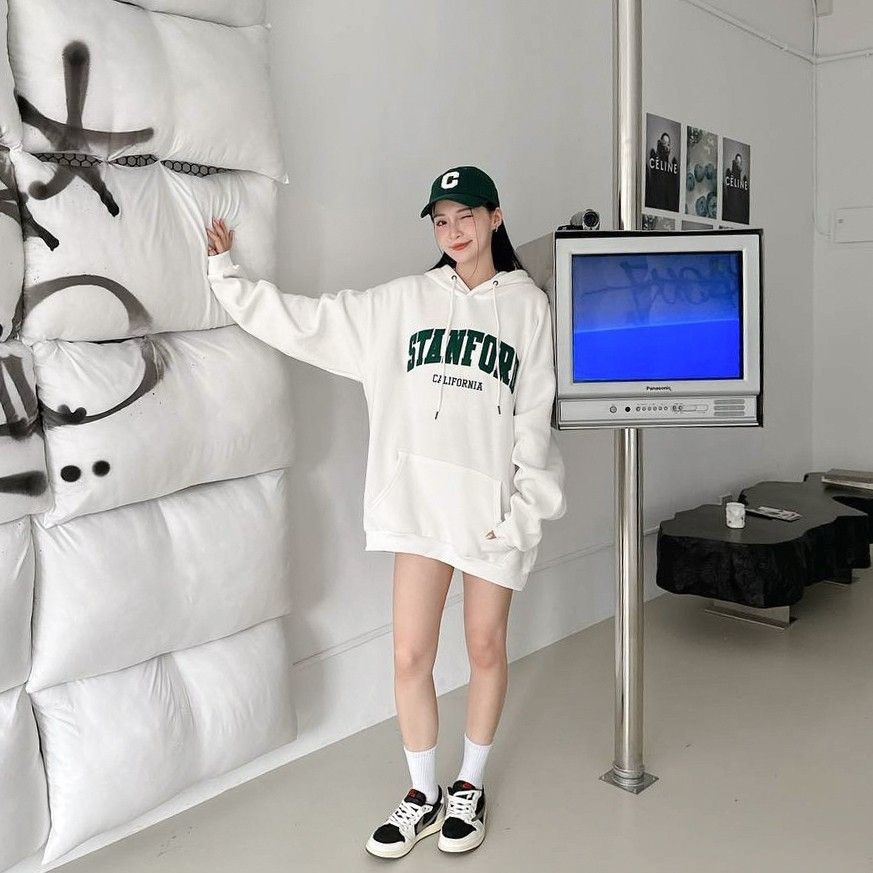 |預購|韓國STANF 重磅帽T 寬鬆版型