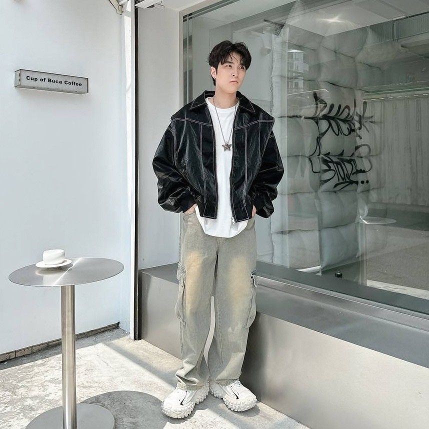 |預購|高級感皮衣 設計感外套 情侶裝