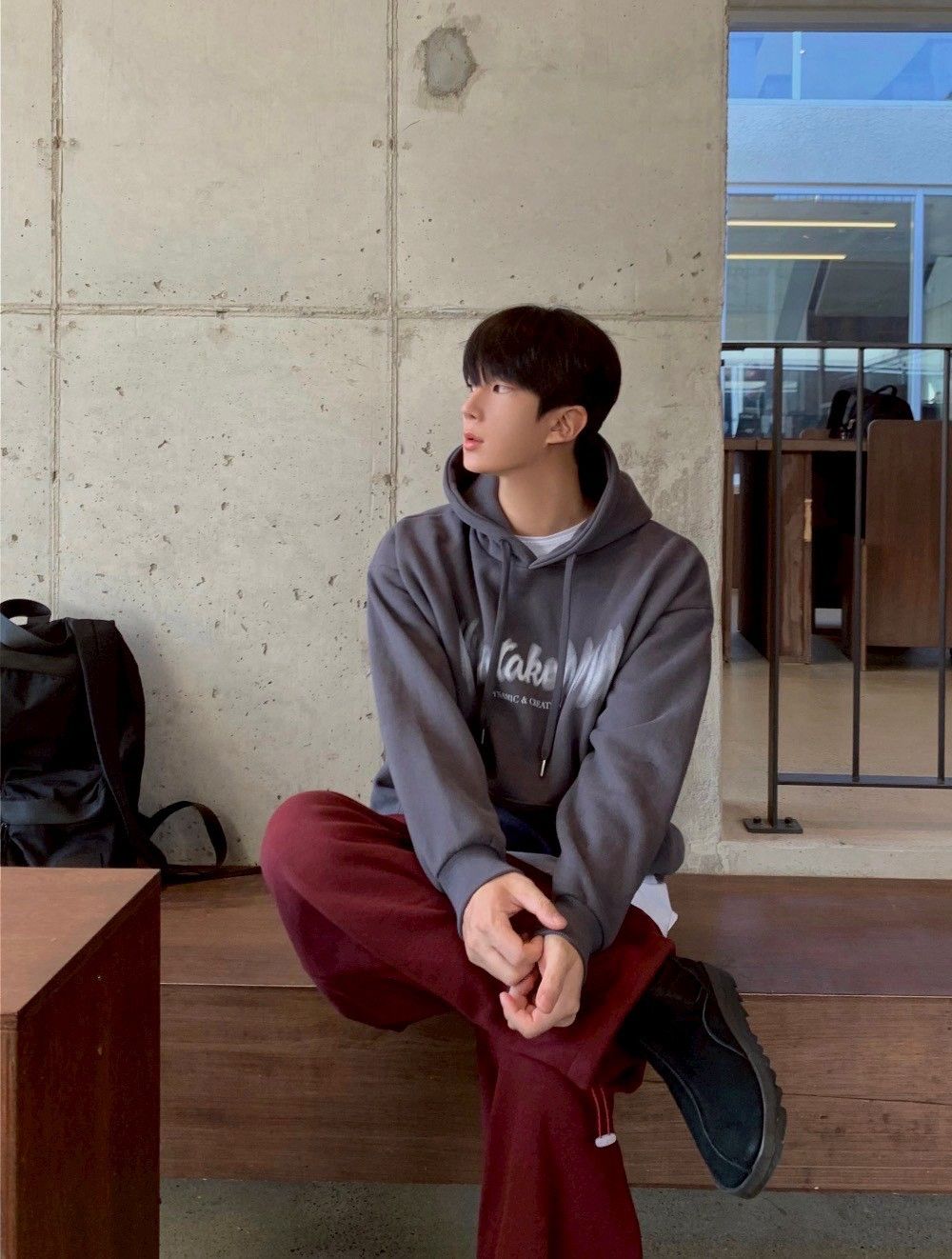 |預購|動態模糊印花帽T