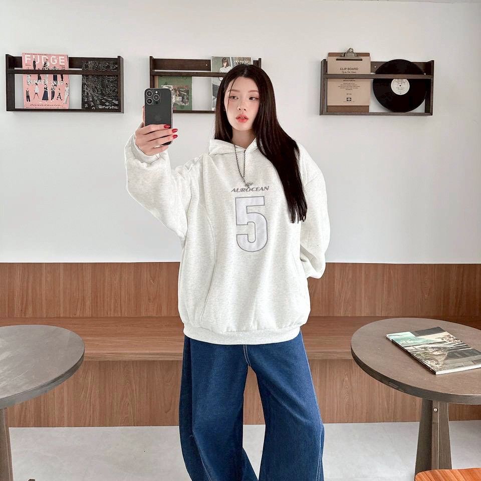 |預購|AUROCEAN 5 領扣帽T