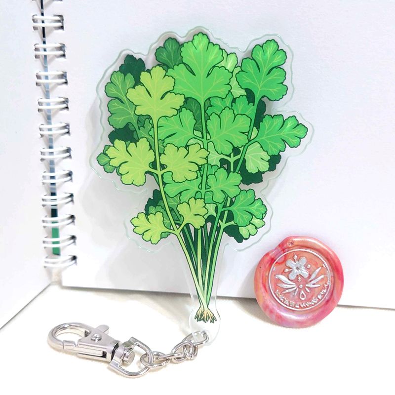【香菜樂園】香菜束鑰匙圈