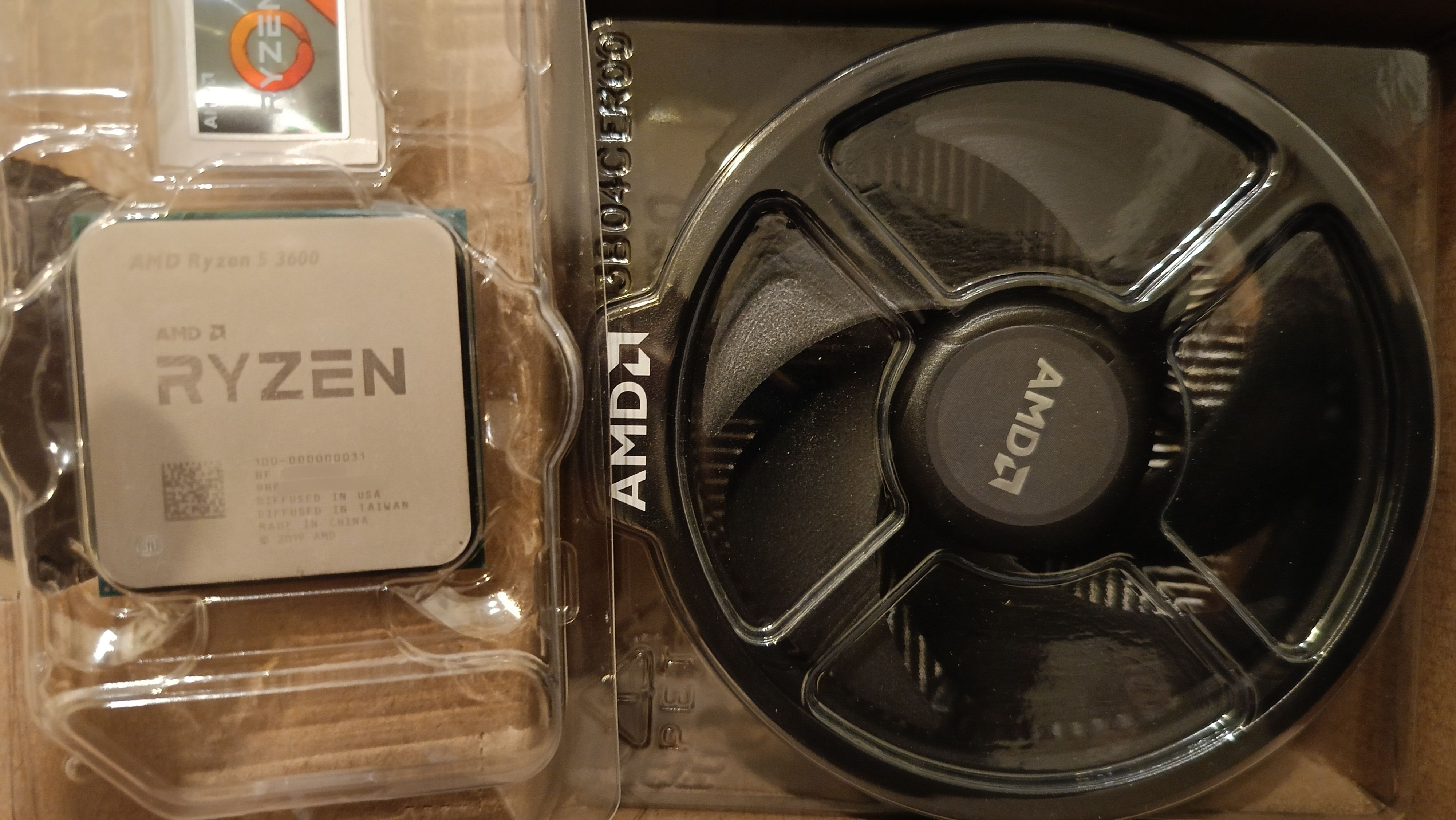 AMD Ryzen R5-3600  含原廠扇