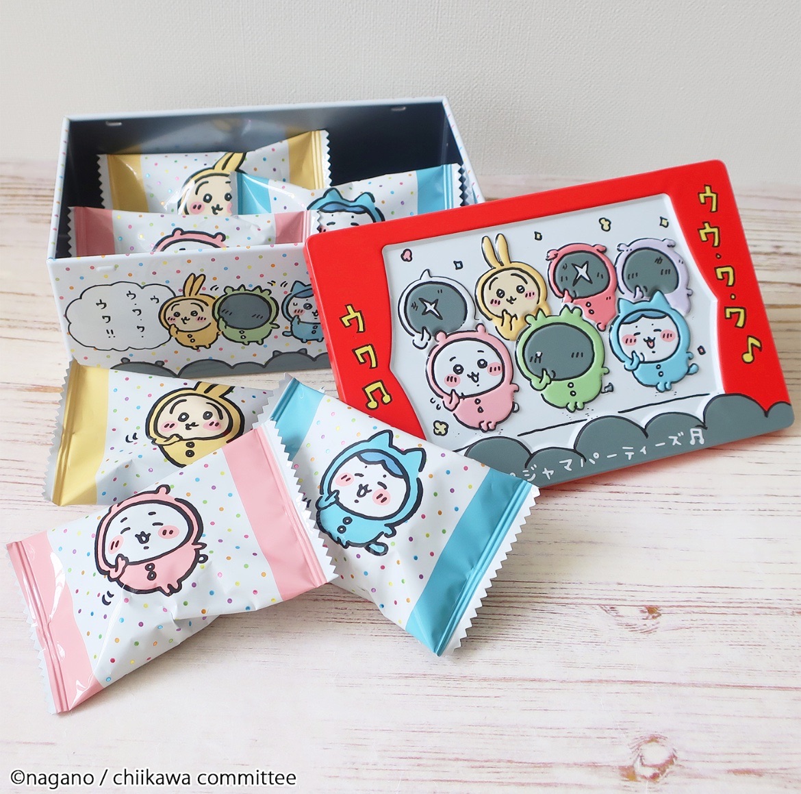 吉伊卡哇 睡衣派對/巧克力的沼澤 巧克力糖果罐