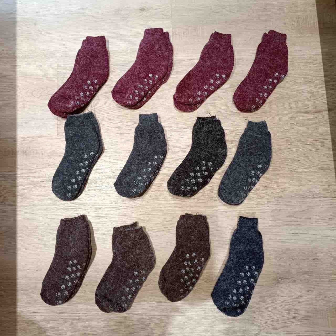 女-羊毛保暖襪共12雙合售